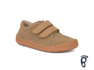 Froddo - Tenisky - Barefoot Vegan Velcro - Beige - Dospelí